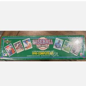 MLB 1990 UPPER DECK complete set trading ca4ds